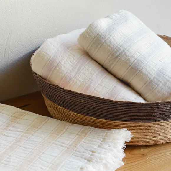 スラブガーゼ フェイスタオル