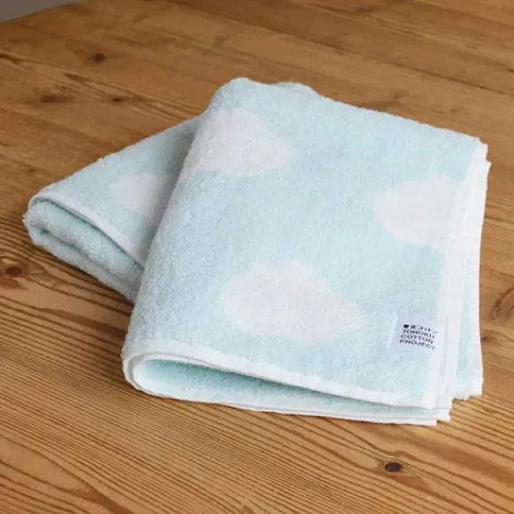 東北コットン　わたぐも　フェイスタオル